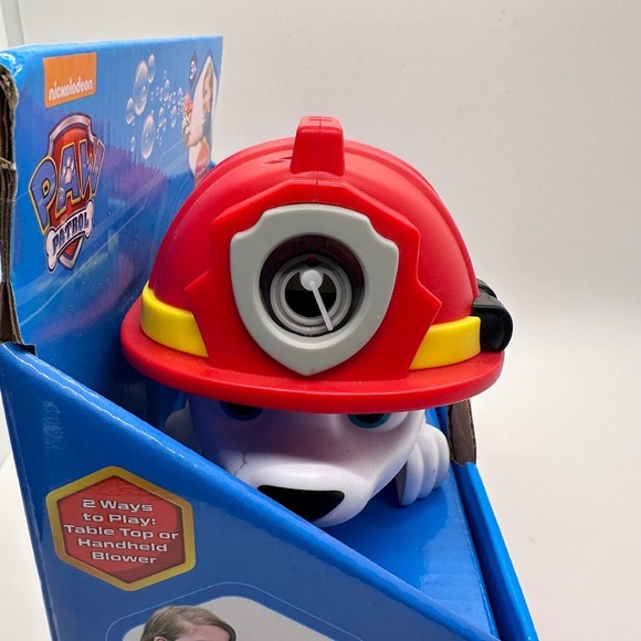 Paw Patrol Marshall Bubble Blower - Blast-Off No-Spill - Tabletop Handheld‎ - Picture 8 of 14